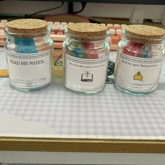 Glass Decorative Jar
