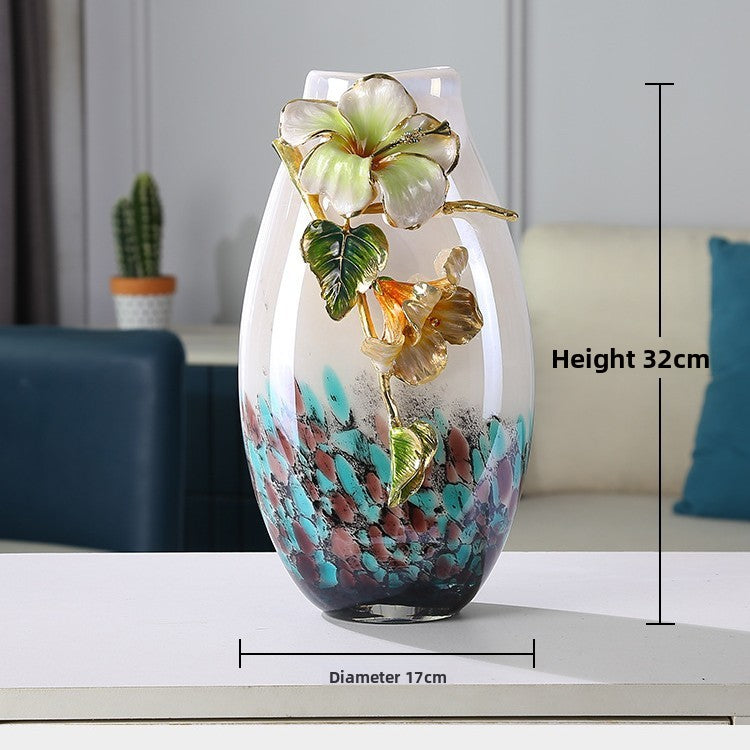 Glass Decorative Vase