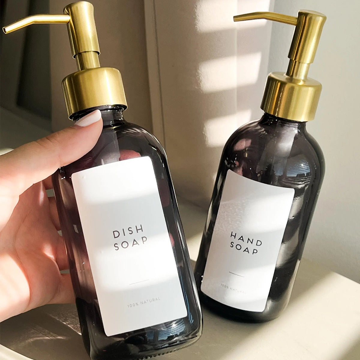 Glass Dispenser Bottle