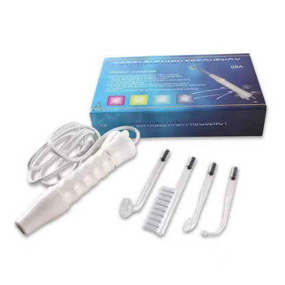 Glass Electrotherapy Beauty Stick Set