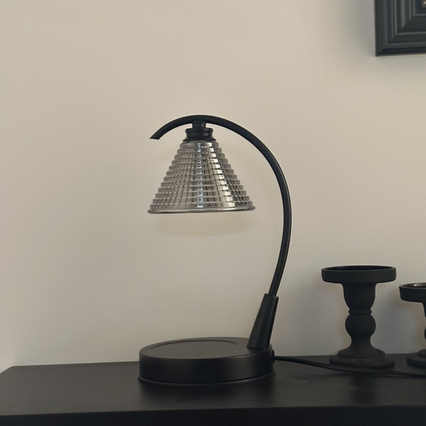 Glass Flameless Wax Melting Lamp