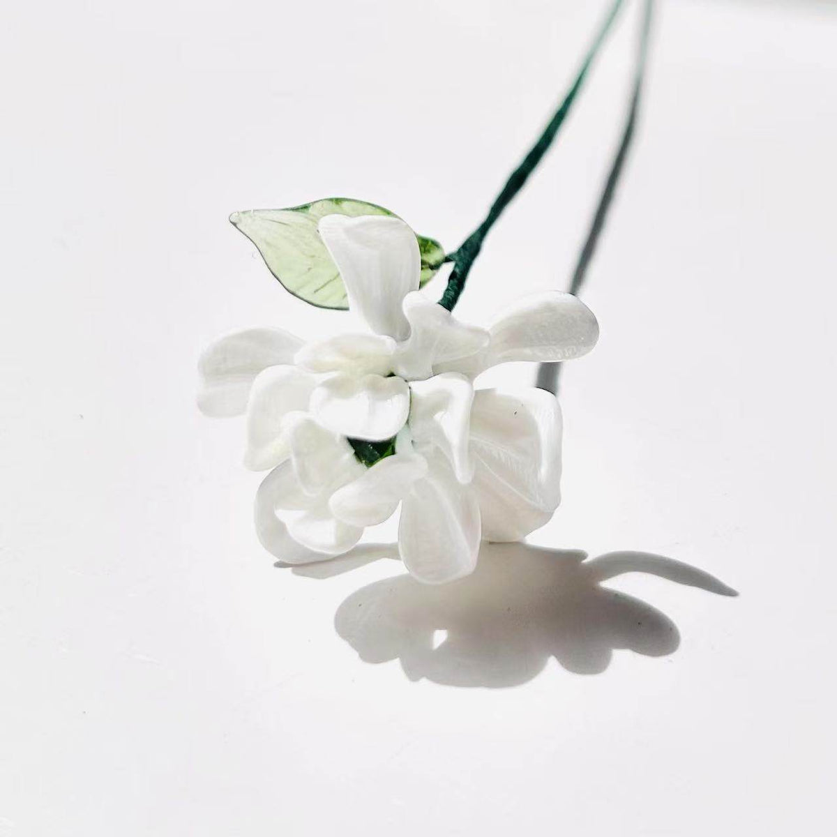 Glass Flower Ornament