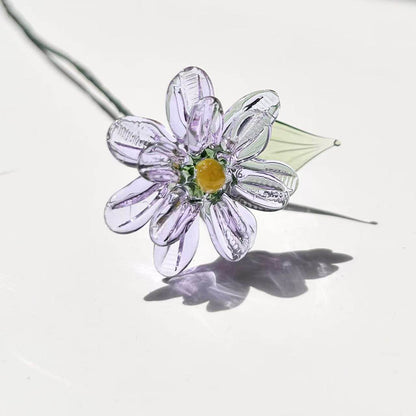 Glass Flower Ornament