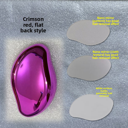 Glass Frosted Hair Remover and Exfoliator for Home Beauty Use
