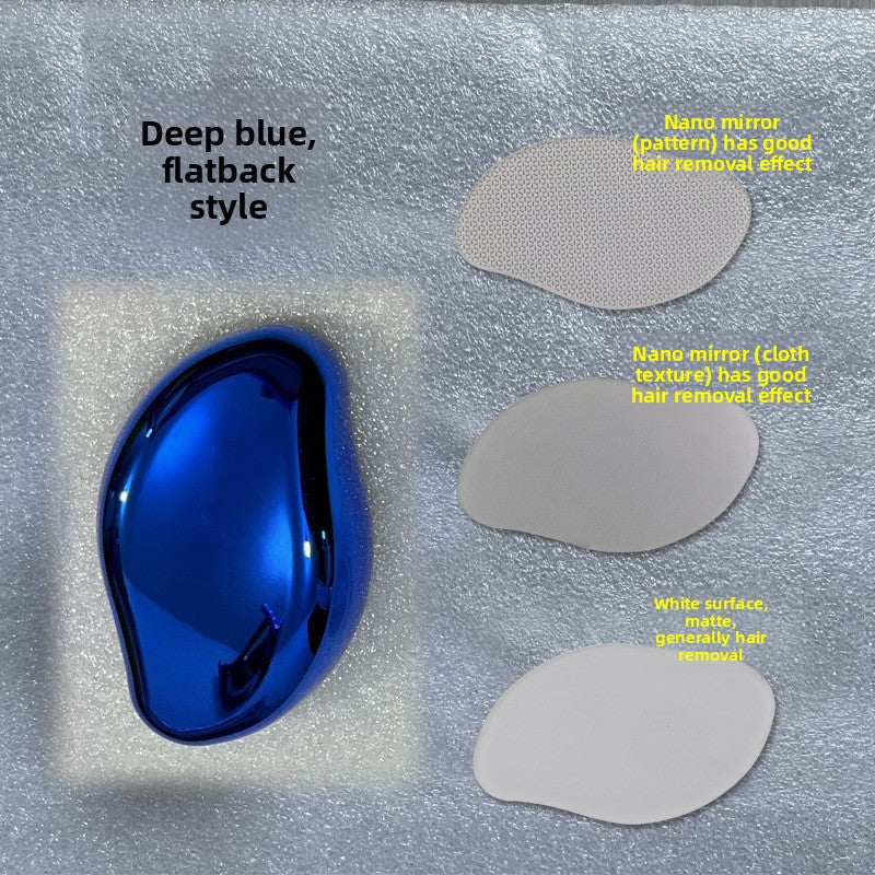 Glass Frosted Hair Remover and Exfoliator for Home Beauty Use