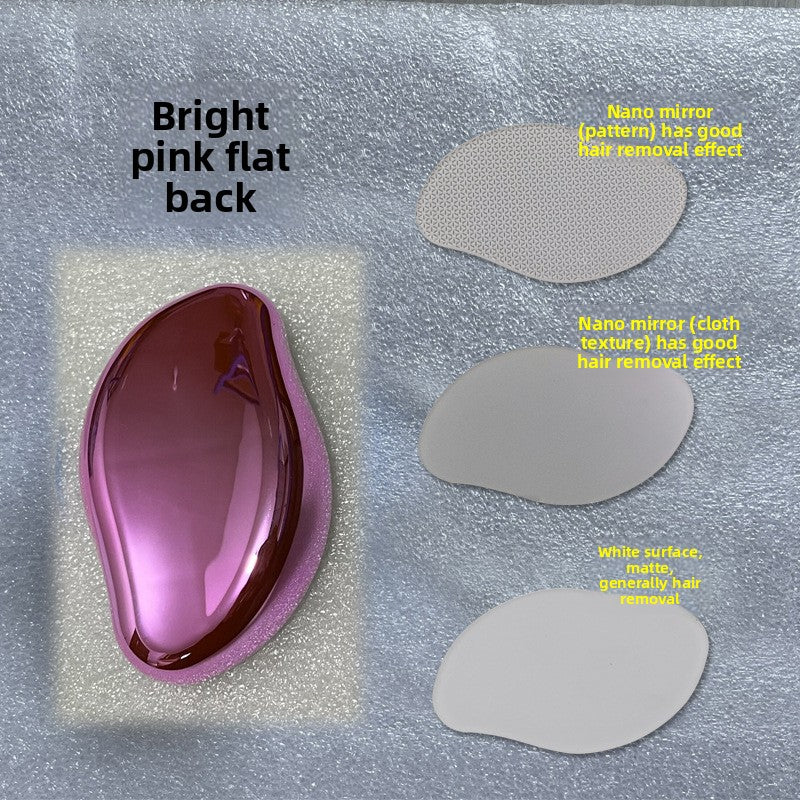 Glass Frosted Hair Remover and Exfoliator for Home Beauty Use
