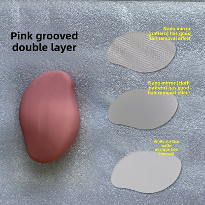Glass hair removal device