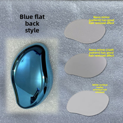 Glass hair removal device