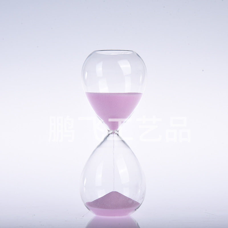 Glass Hourglass