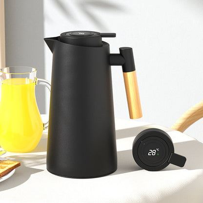 Glass Insulated Coffee Pot with Temperature Cover
