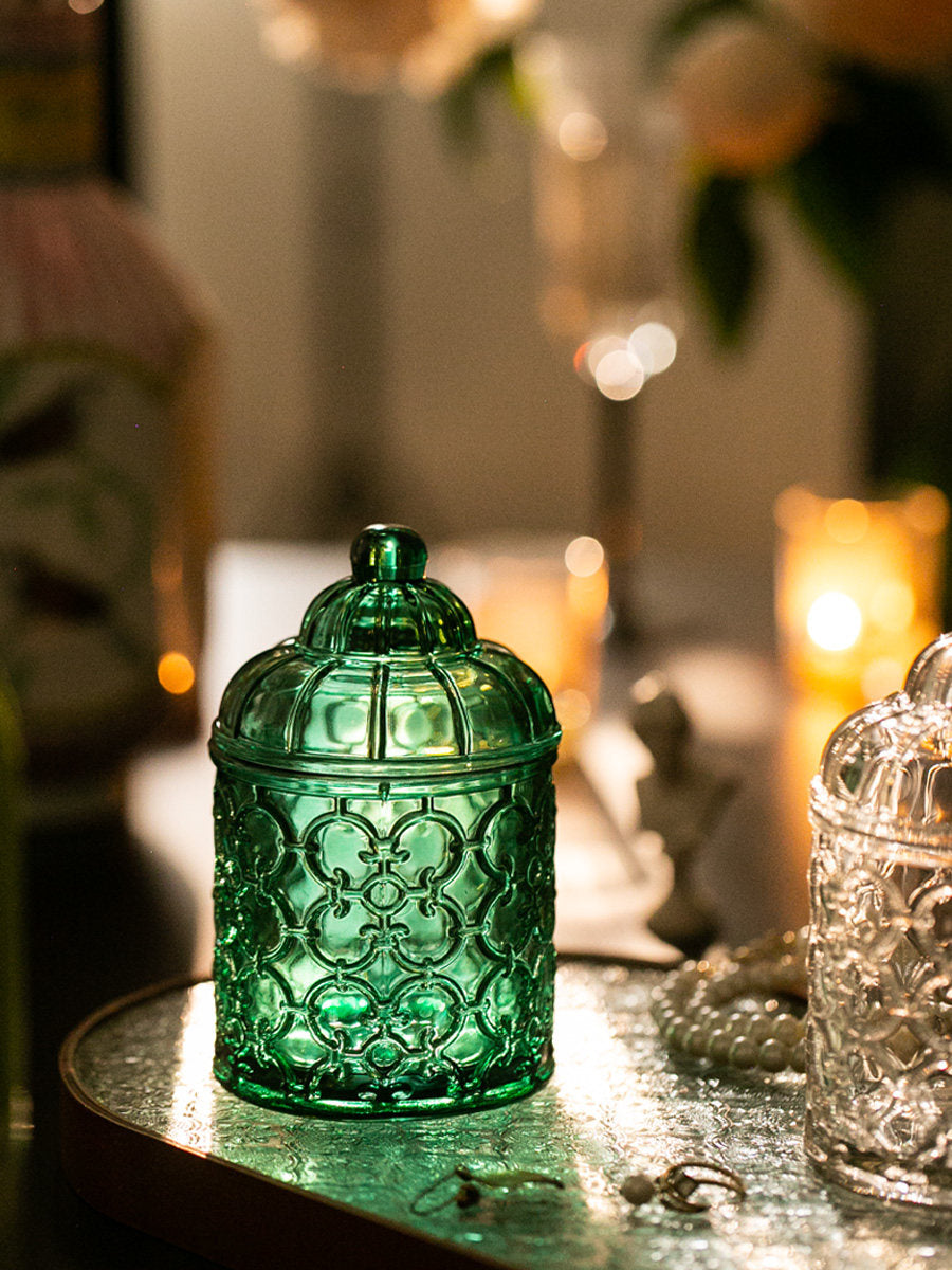 Glass jar