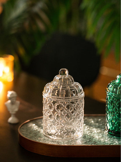 Glass jar