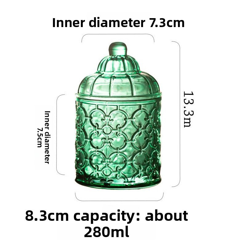 Glass jar