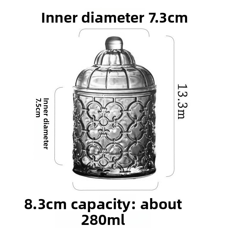 Glass jar