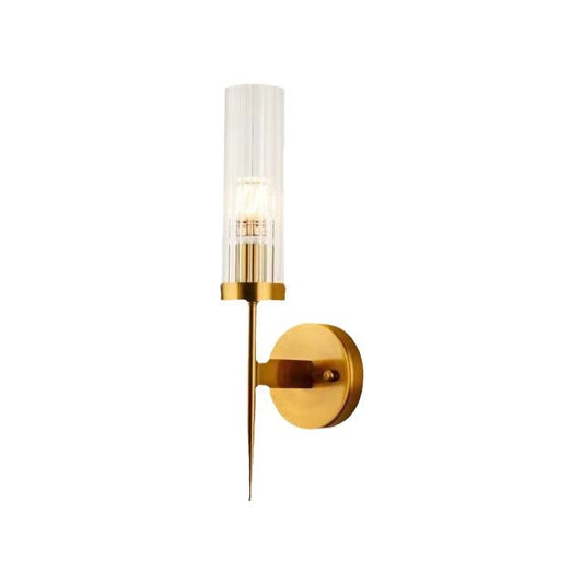 Glass LED wall lamp