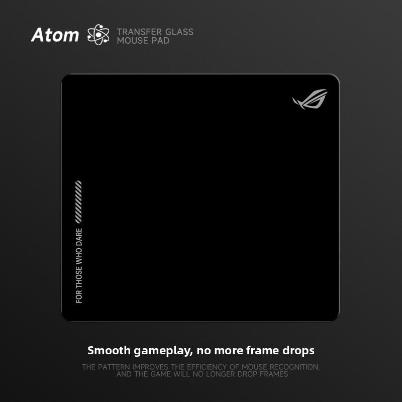 Glass mouse pad