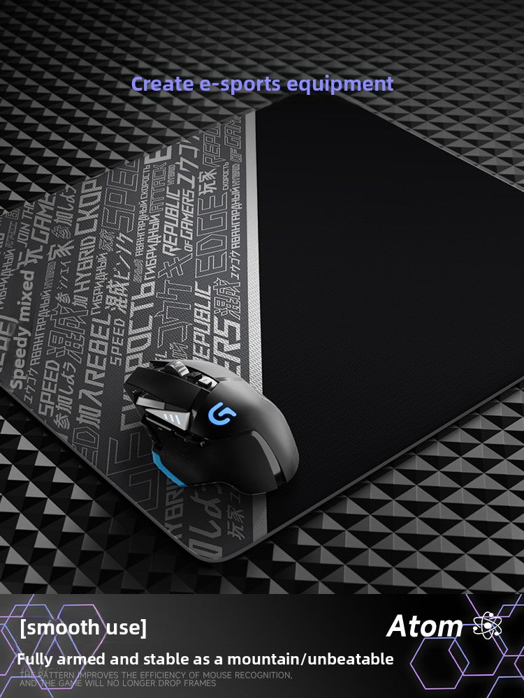 Glass mouse pad