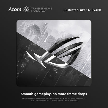 Glass mouse pad