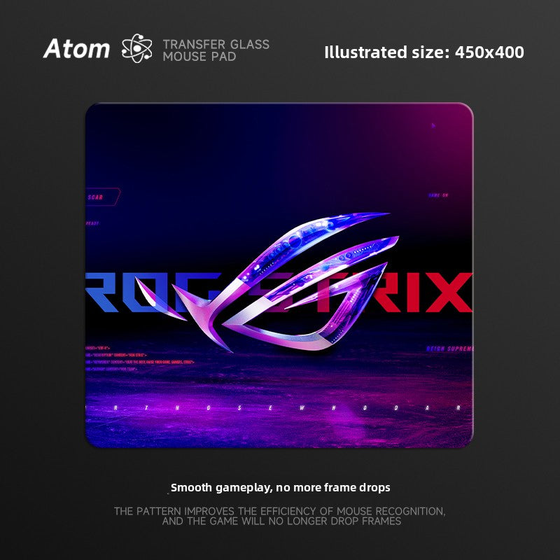 Glass mouse pad
