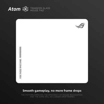 Glass mouse pad
