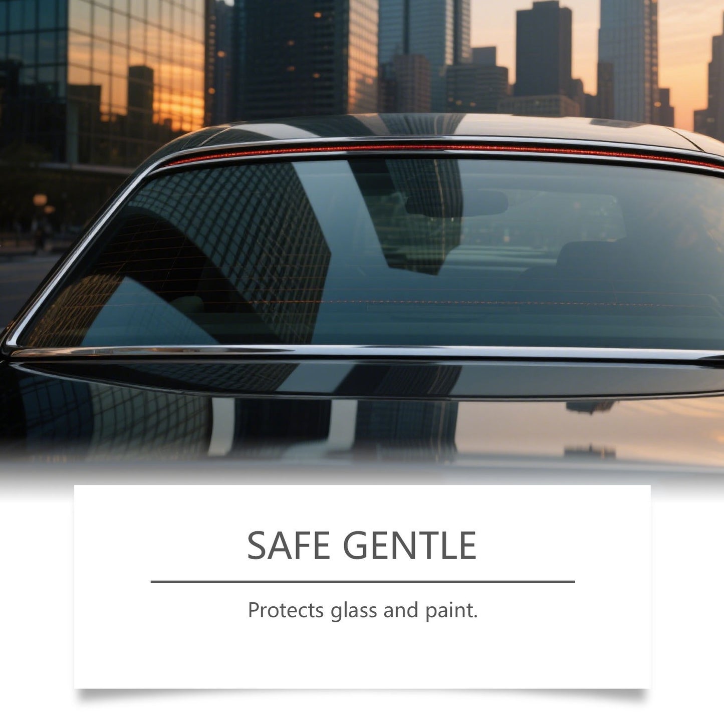 Glass Oil Film Cleaning Brush for Car Windows