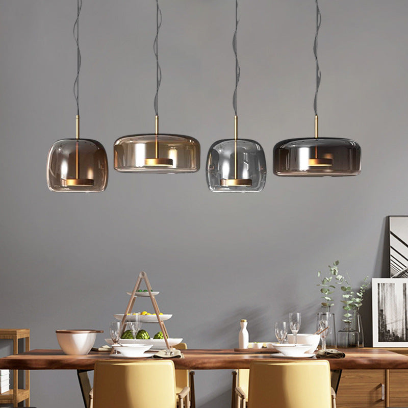 glass pendant lamp