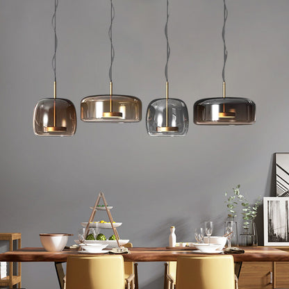 glass pendant lamp