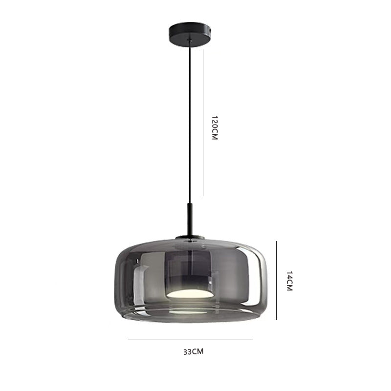 glass pendant lamp