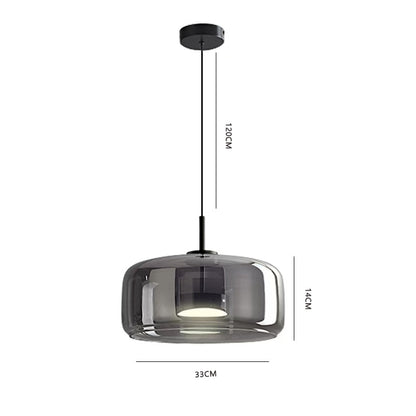glass pendant lamp