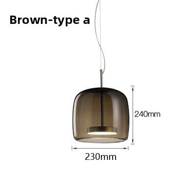 glass pendant lamp