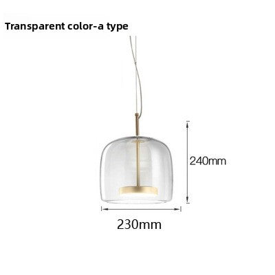 glass pendant lamp