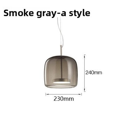 glass pendant lamp