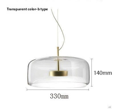 glass pendant lamp