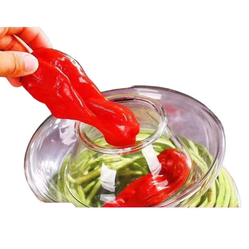 Glass Pickle Jar