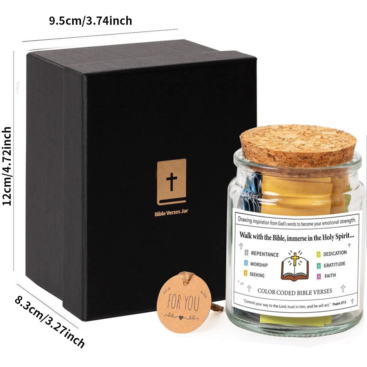 Glass Prayer Jar