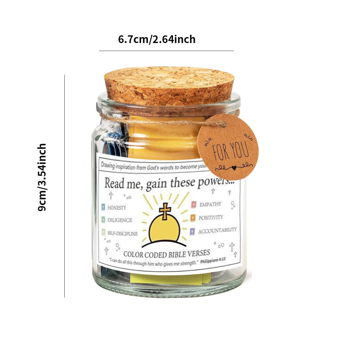 Glass Prayer Jar
