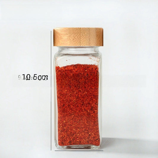 Glass seasoning bottle