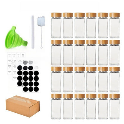 Glass seasoning bottle