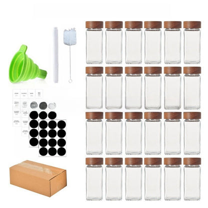 Glass seasoning bottle