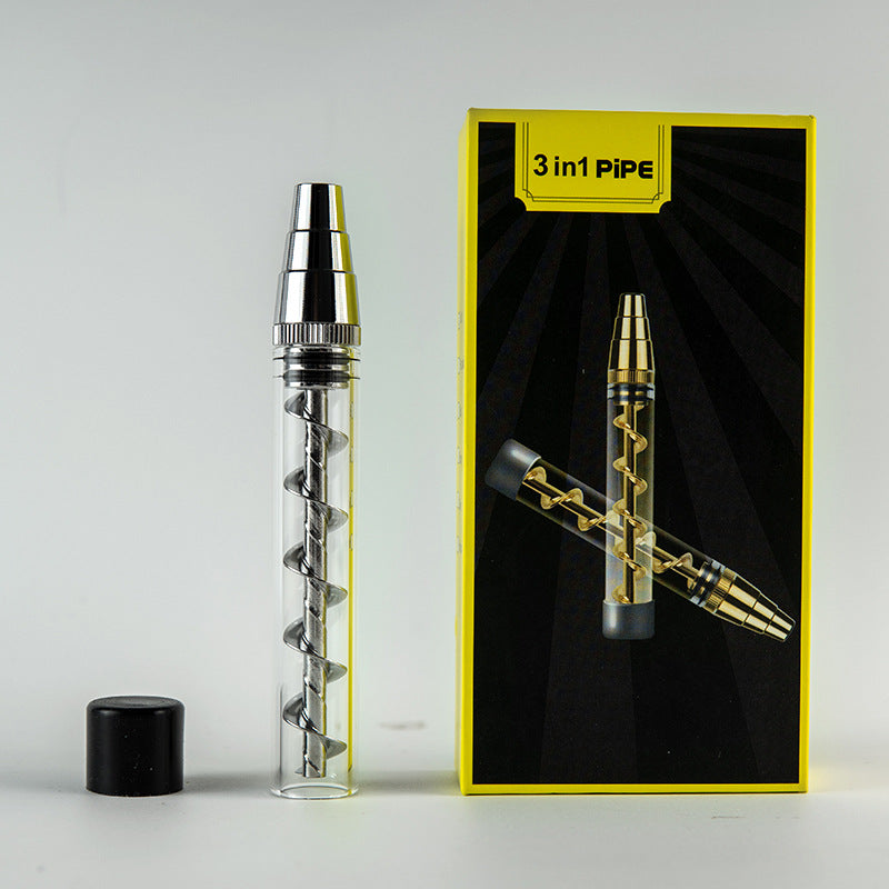glass smoking pipe