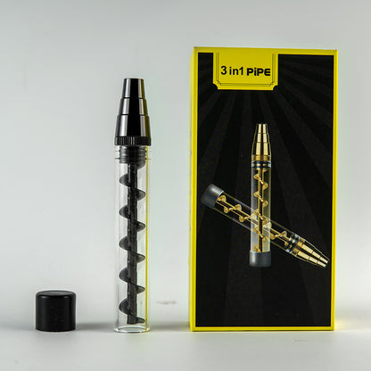 glass smoking pipe