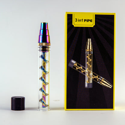 glass smoking pipe