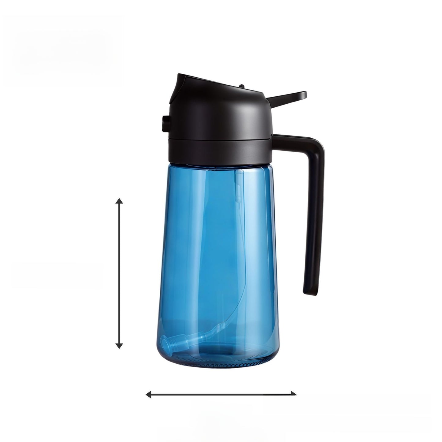 Glass spray bottle