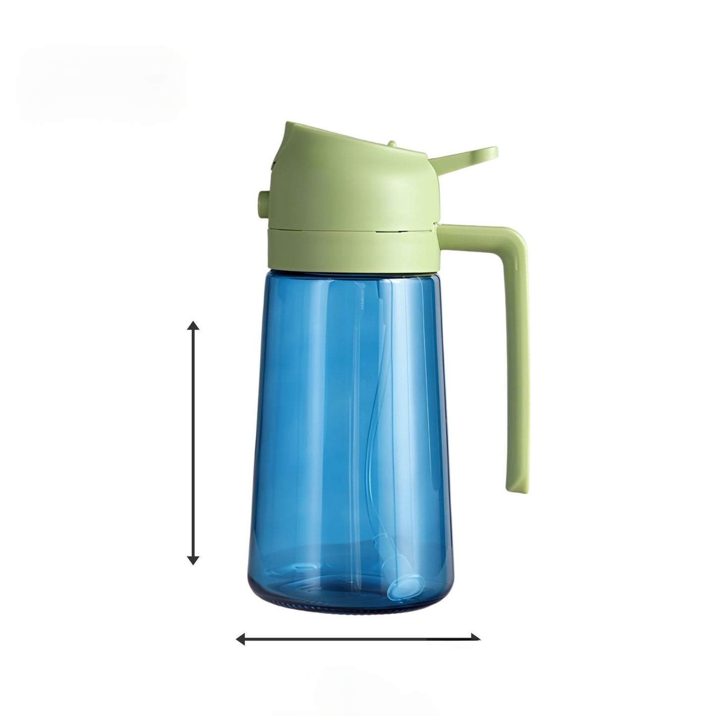 Glass spray bottle