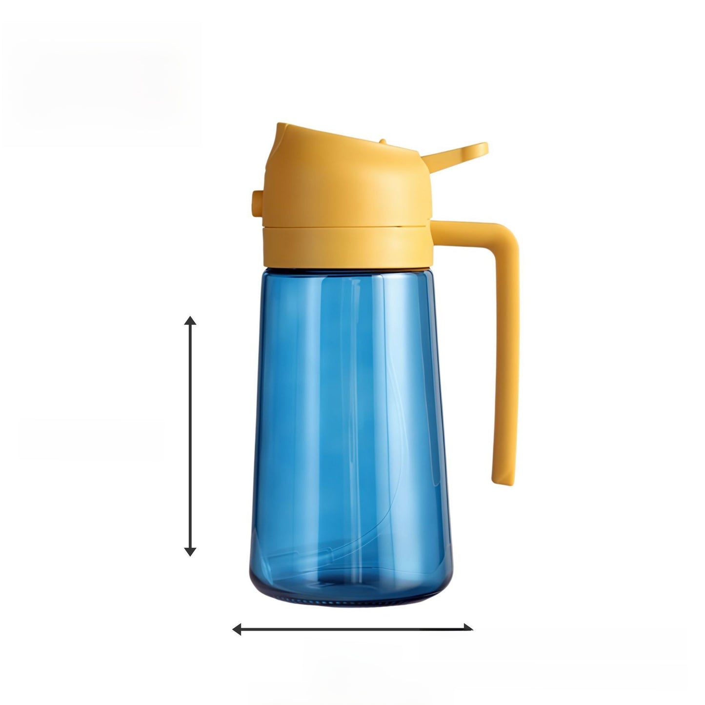 Glass spray bottle