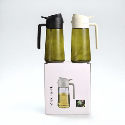 Glass spray bottle