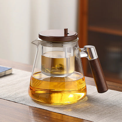 Glass teacup