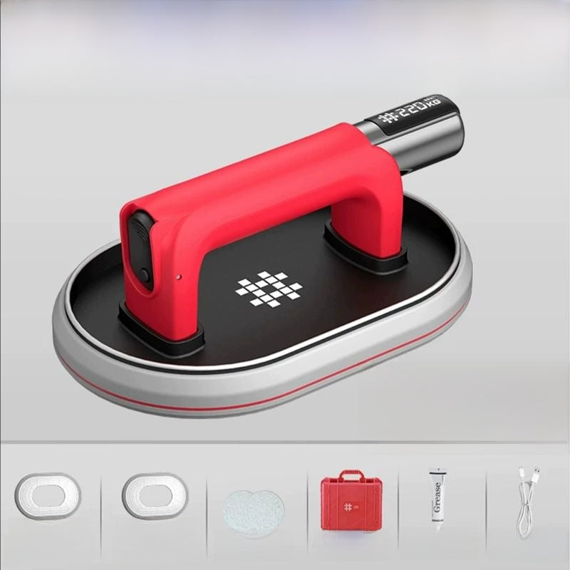 Glass vacuum suction cup