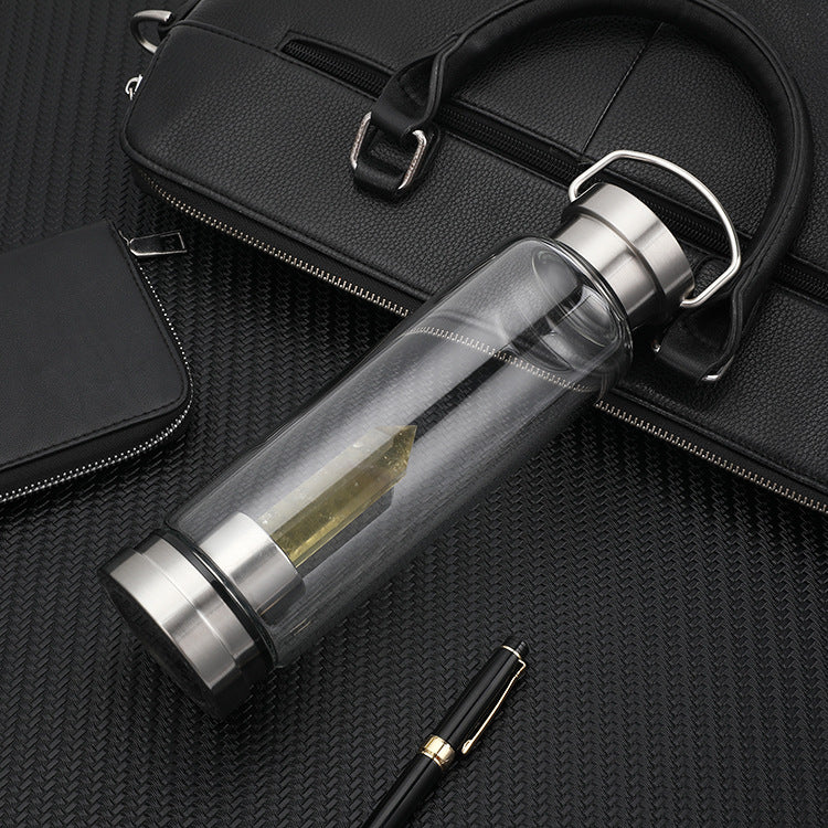 Glass Water Bottle