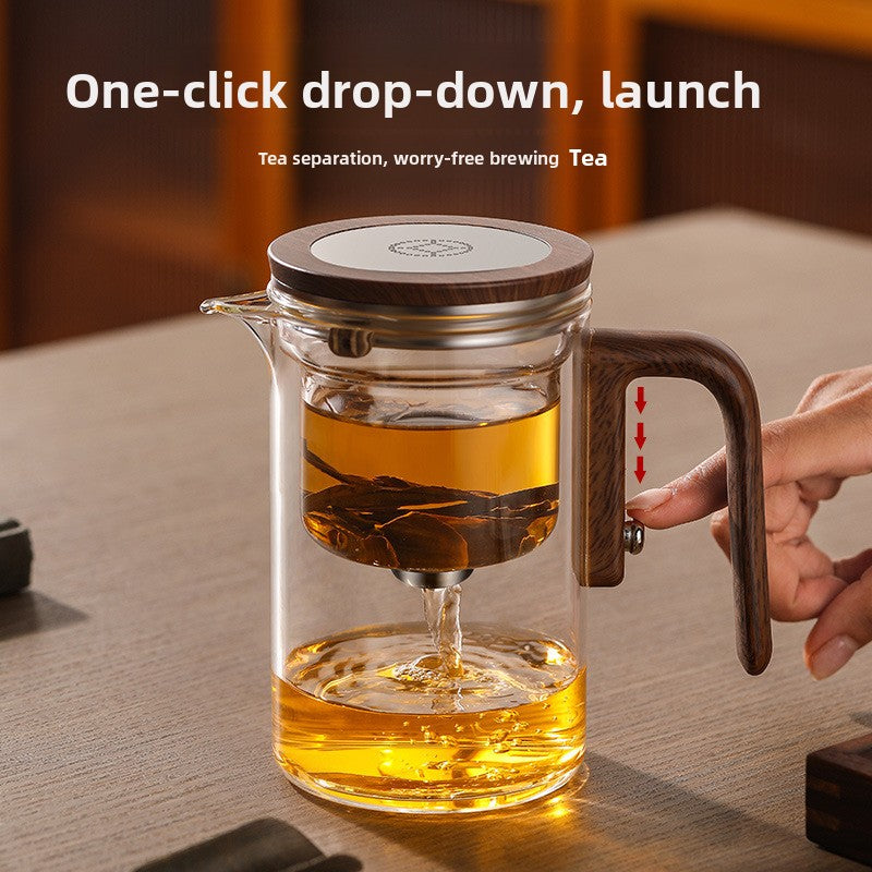 Glass water cup